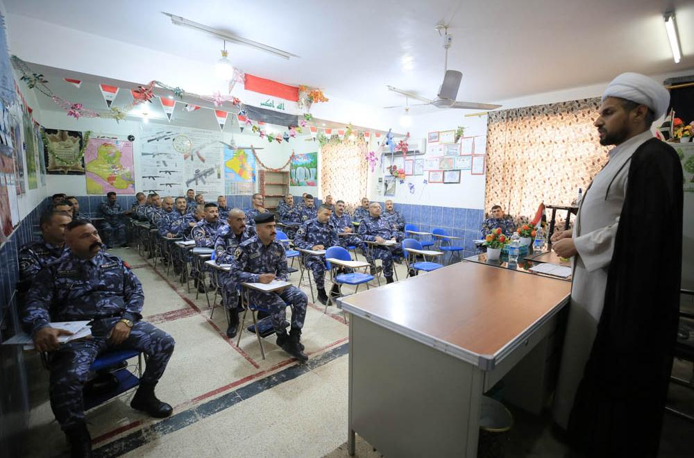 İmam Əli (ə) hərəminin məsulları Nəcəf Polis Akademiyasında - FOTO