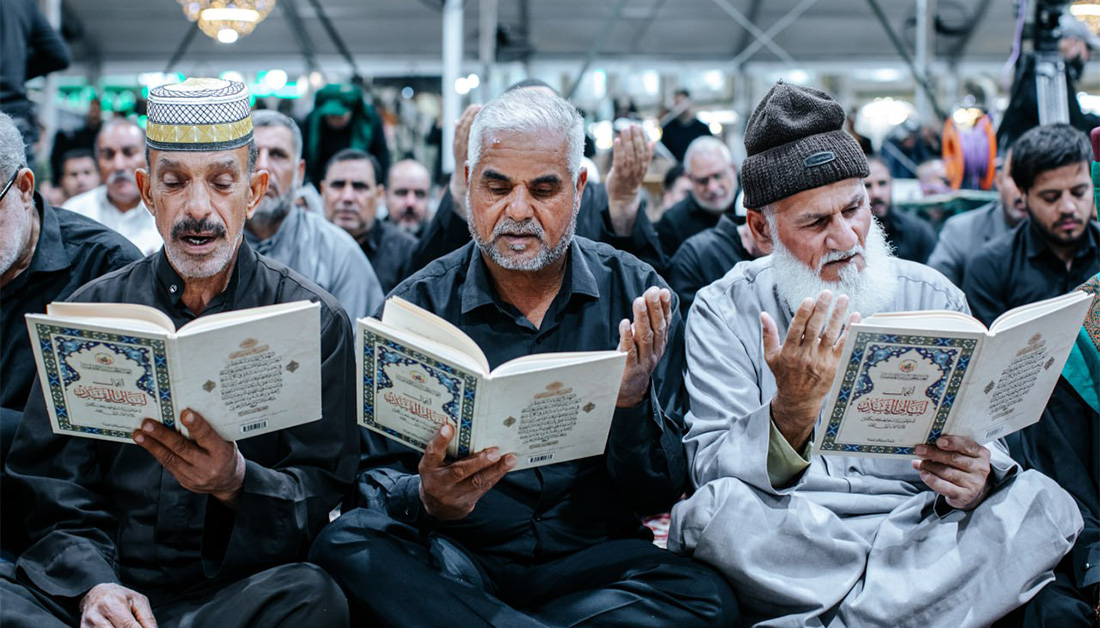 Ramazan ayı boyunca İmam Hüseynin (ə) hərəmində çəkilmiş FOTOLAR