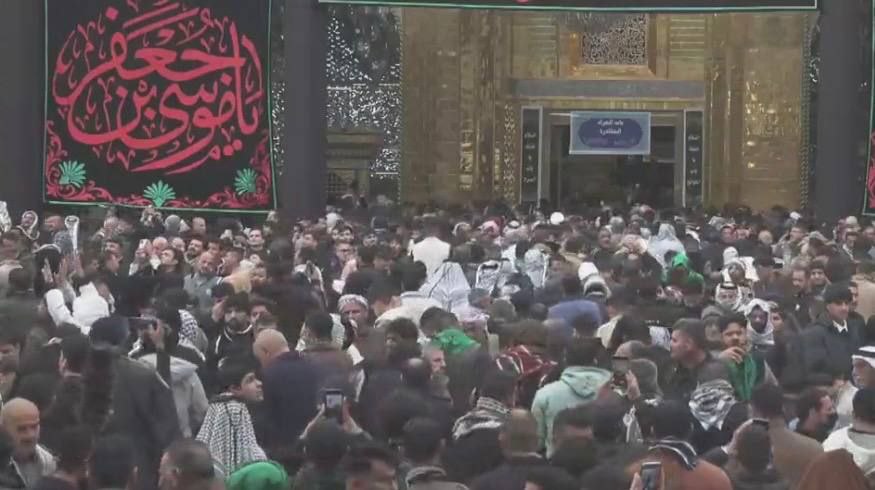 Şəhadət günündə İmam Kazimin (ə) hərəmi - FOTOLAR