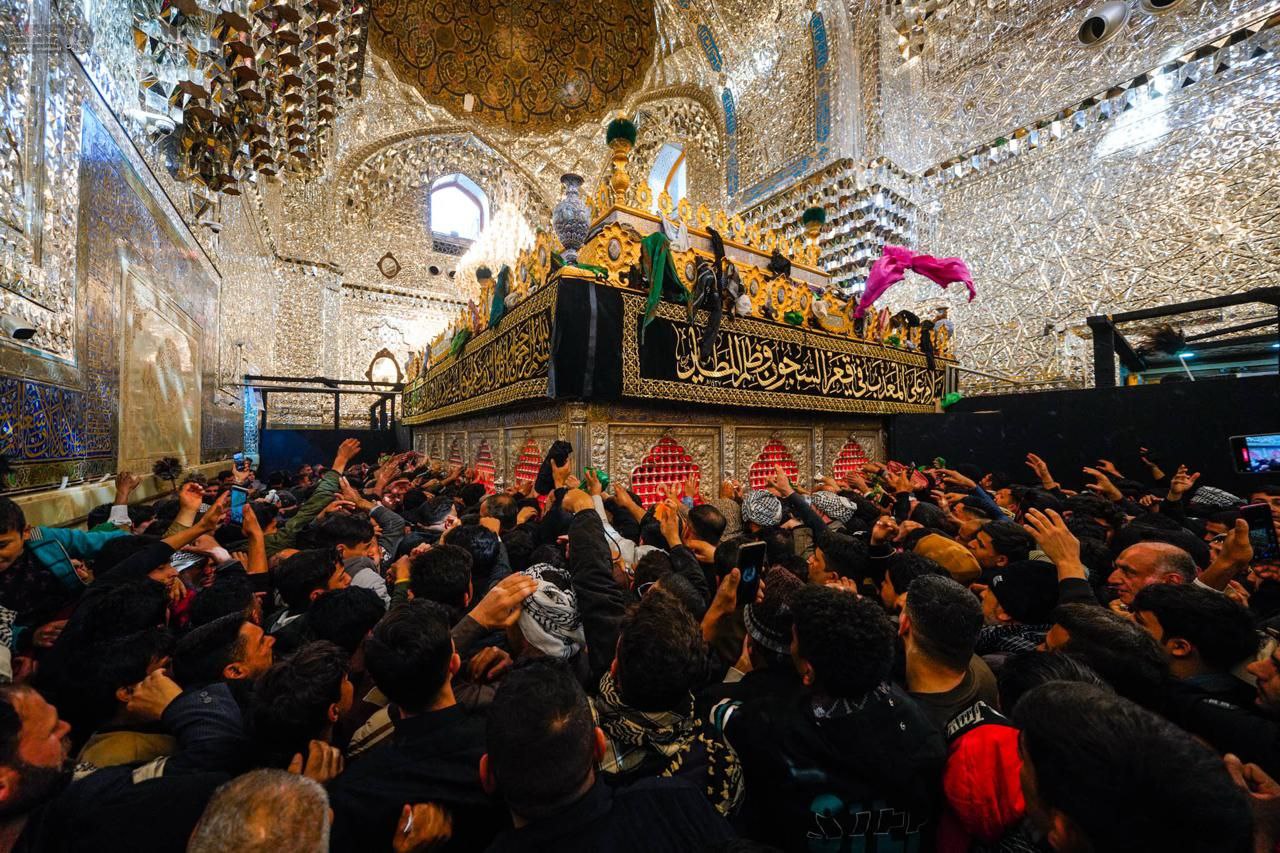 Şəhadət günündə İmam Kazimin (ə) hərəmi - FOTOLAR