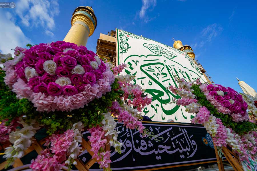 İmam Əli (ə) Ziyarətgahı öz mövludunda