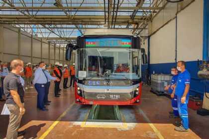 Bakıya yeni avtobuslar gətirilir