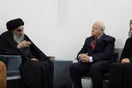 Ayətullah Sistani BMT nümayəndə heyətini qəbul edib
