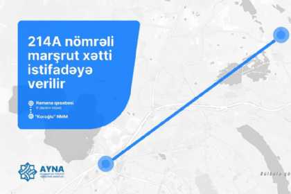 Bakıda yeni marşrut xətti işə düşüb