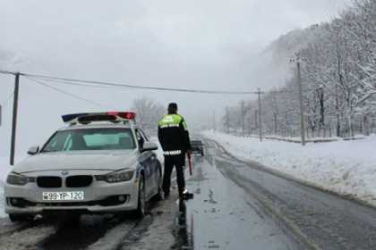 DYP hava şəraiti ilə bağlı hərəkət iştirakçılarına müraciət edib 