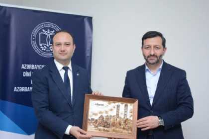 GMİ Şeyxi Hacı Faiq Nəbiyev Bakıda bir sıra görüşlər keçirib