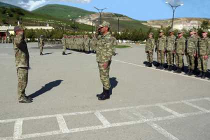 Hərbi vəzifəlilərin növbəti təlim toplanışı keçirilir