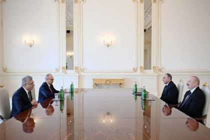İlham Əliyev Türkiyə Ali Məhkəməsinin Baş prokurorunu qəbul edib