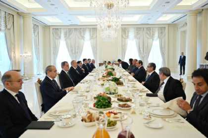 İlham Əliyevin adından Sisinin şərəfinə nahar verilib