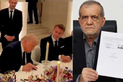 Pezeşkiyan və Tramp İslamabad sazişini rəqəmsal şəkildə imzalayıblar