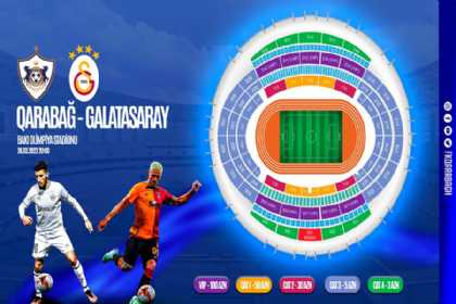 “Qarabağ” – “Qalatasaray” oyununa biletlərin qiyməti açıqlanıb