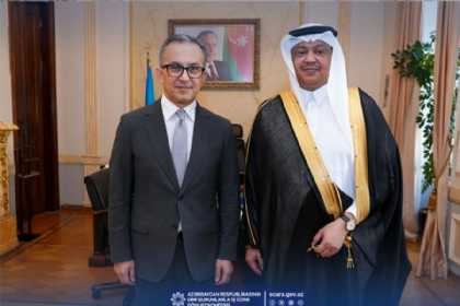 Ramin Məmmədov Səudiyyə Ərəbistanının səfiri ilə görüşüb