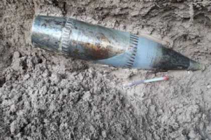Sumqayıtda top mərmisi aşkar edilib