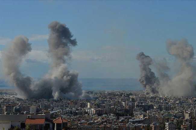 İsrail Livanda mülki yerləri hədəfə almağa davam edir