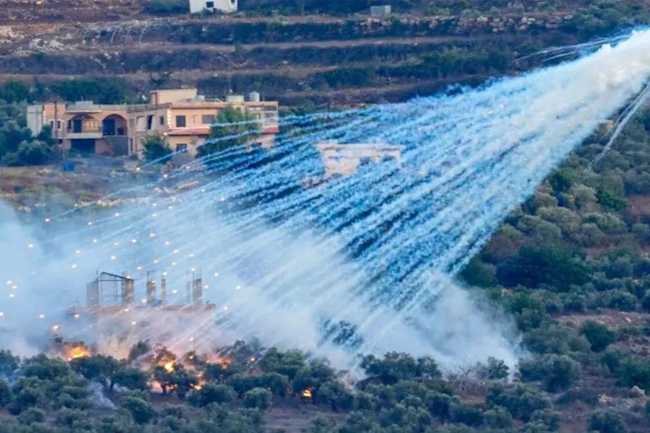 İsrail Livanı qadağan olunmuş fosfor bombaları ilə vurdu