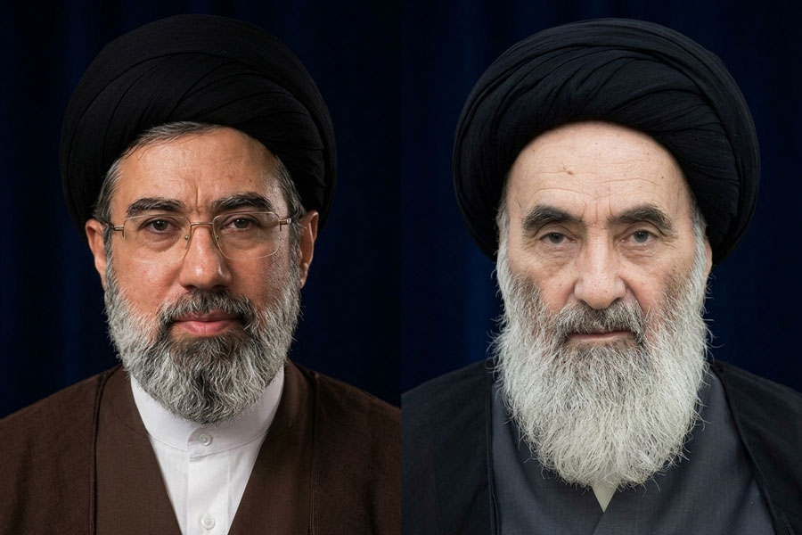 Ayətullah Sistanidən Ayətullah Müctəba Xameneiyə