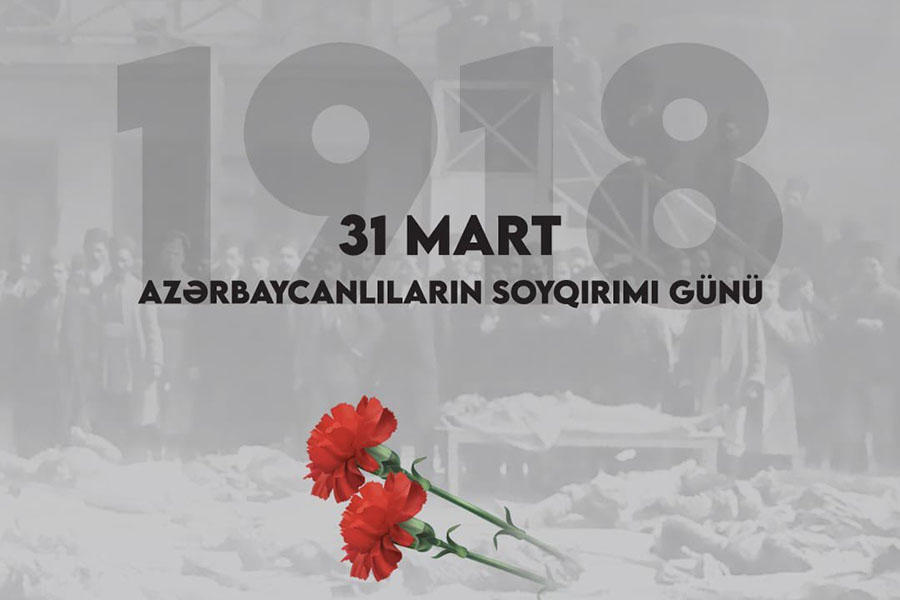 Azərbaycanlılara qarşı soyqırımından 105 il ötür