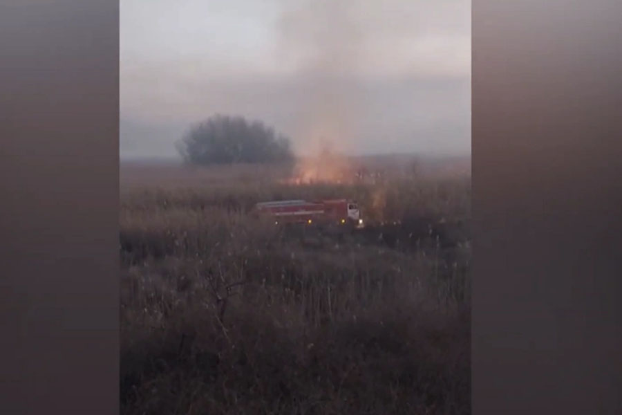 Cəbrayıl və Füzulidə baş verən yanğın söndürülüb