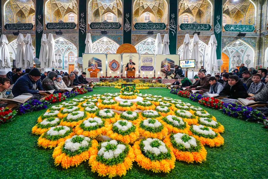 İmam Əlinin (ə) mövlud həftəsində Quran məclisi keçirilib - FOTO