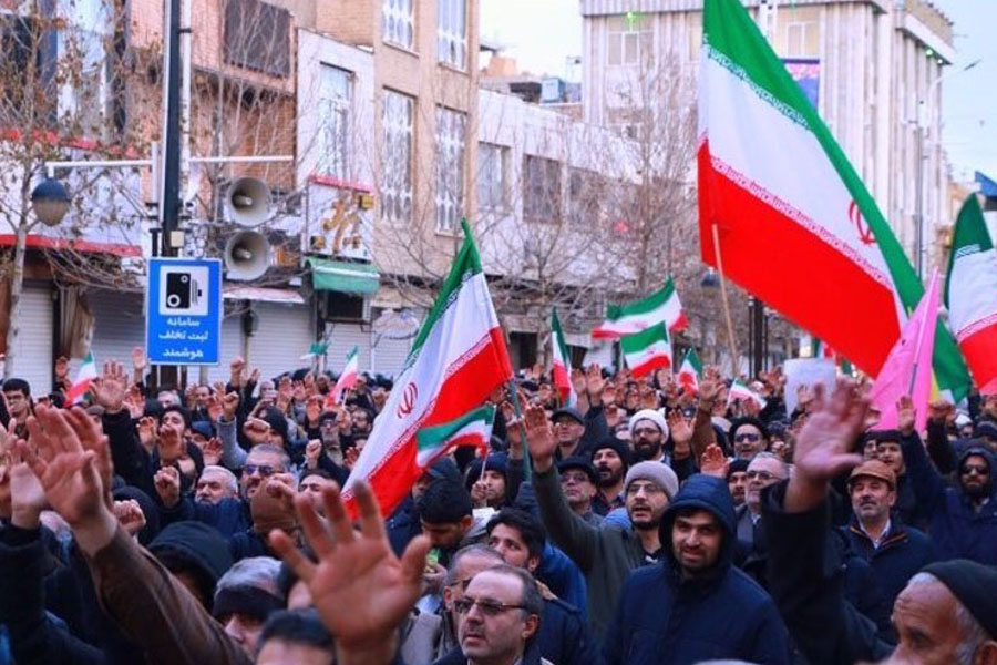 İranda Milli Həmrəylik yürüşləri keçirilib- VİDEO