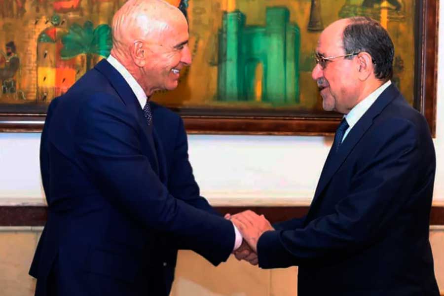 Maliki Barrakla görüşdü