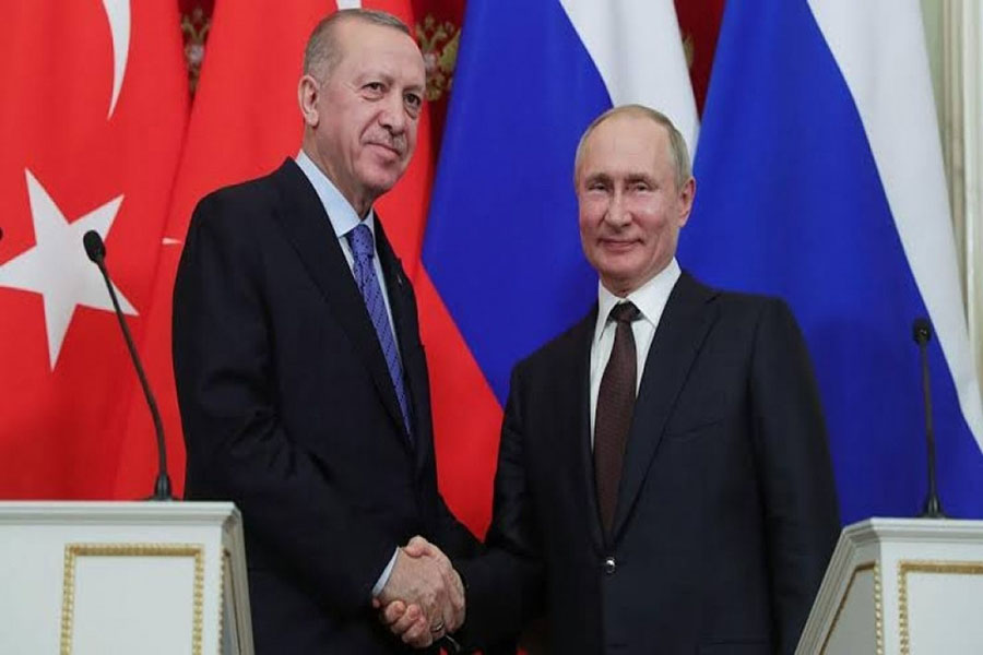 Putinlə Ərdoğan arasında telefon danışığı olub