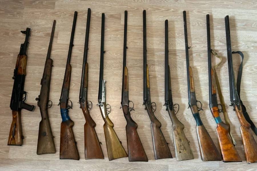 Qanunsuz saxlanılan silah-sursat aşkar edilib