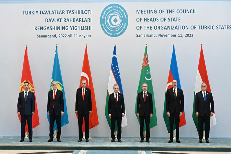 Səmərqənddə TDT liderlərinin şərəfinə rəsmi qəbul təşkil olunub