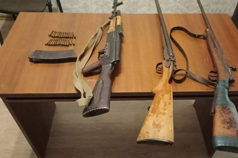 Sumqayıtda silah-sursat tapılıb